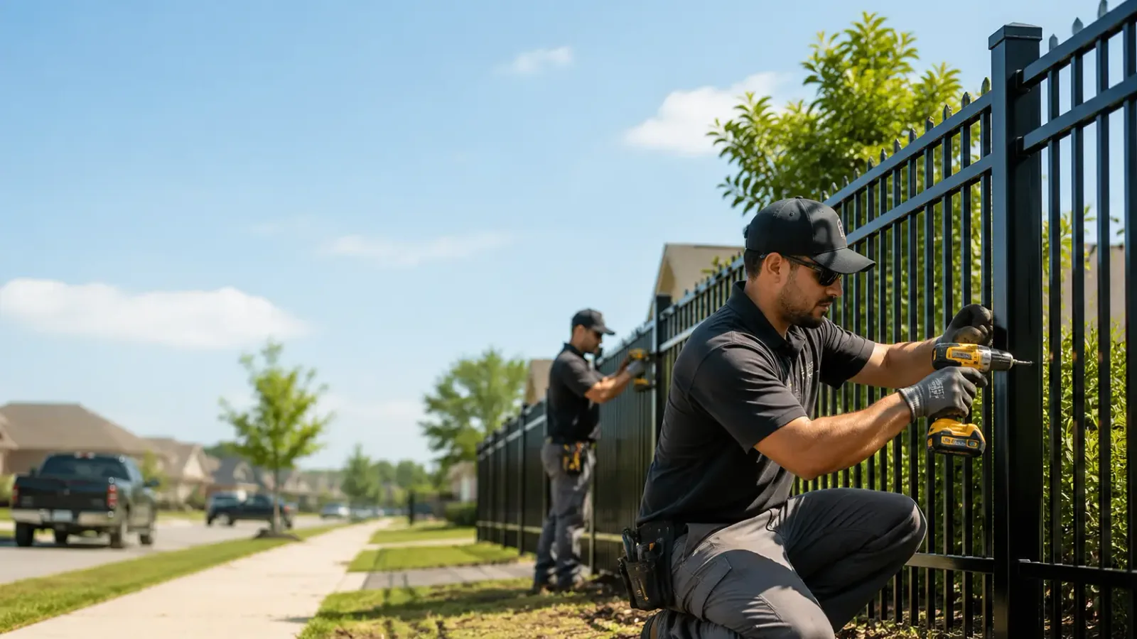 Metal Fence Installation in Church View, VA